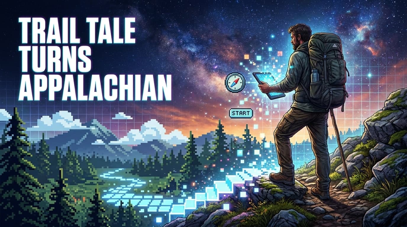 A Trail Tale Turns Appalachian Trail Into Pixel Art
