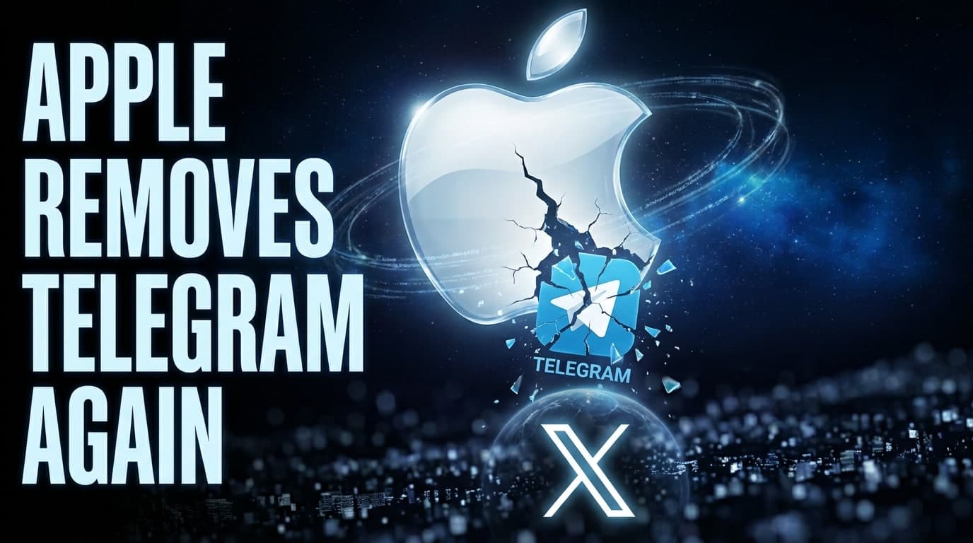 Apple Removes Telegram Again, Leaves X App Store Alone
