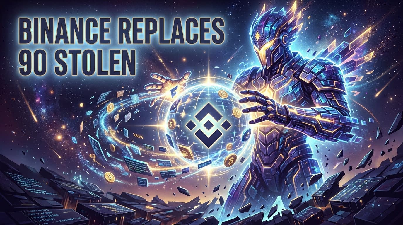 Binance Replaces 90% of Stolen Crypto After $6.3B Hack