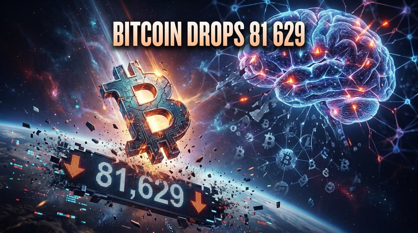 Bitcoin Drops to $81,629 as AI Doubts Hit Stocks at Open