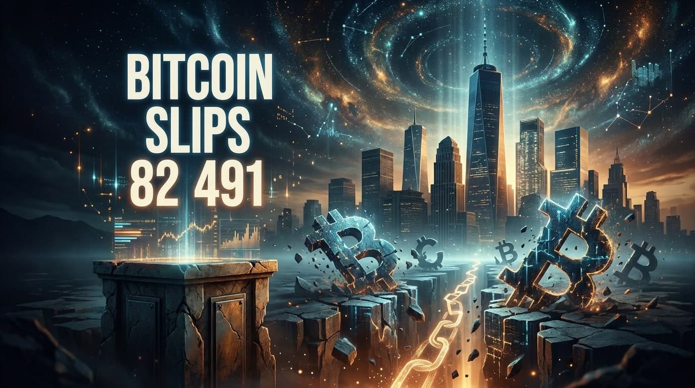 Bitcoin Slips to $82,491 as US Awaits Inflation Data