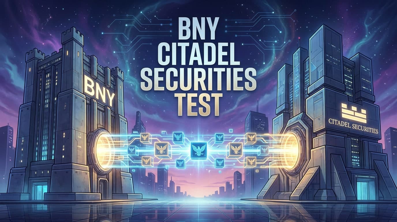 BNY and Citadel Securities Test Tokenized Treasuries