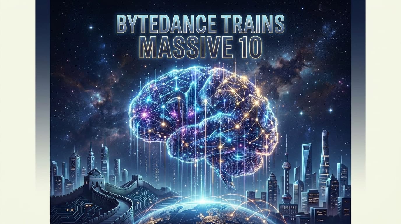 ByteDance Trains Massive 10 Trillion Parameter AI Model