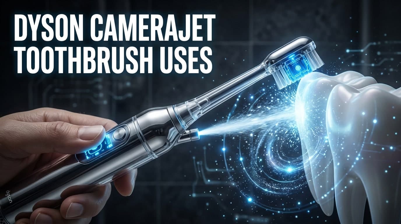 Dyson CameraJet Toothbrush Uses Camera to Floss for You