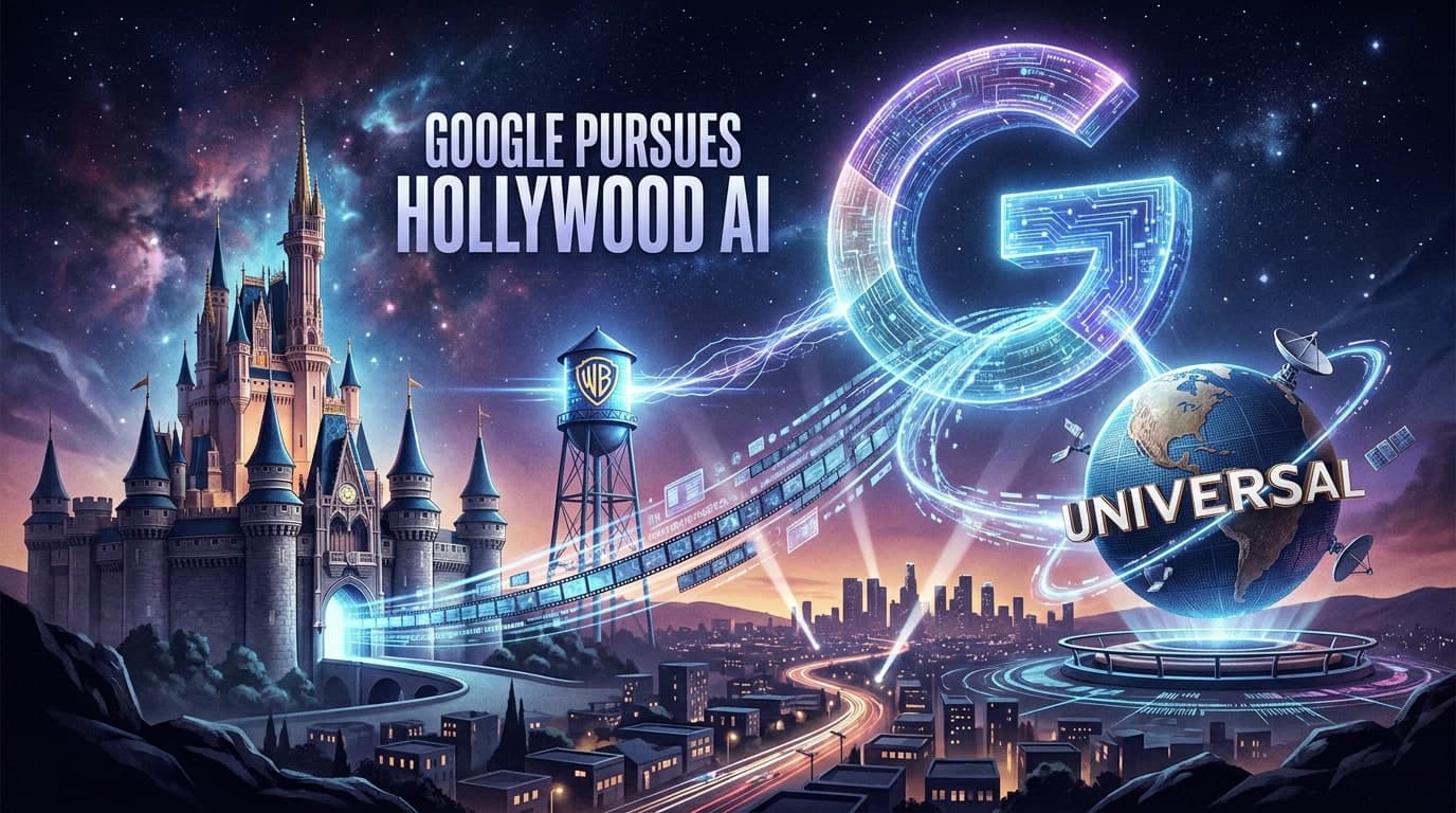 Google Pursues Hollywood AI Licensing Deals With Studios