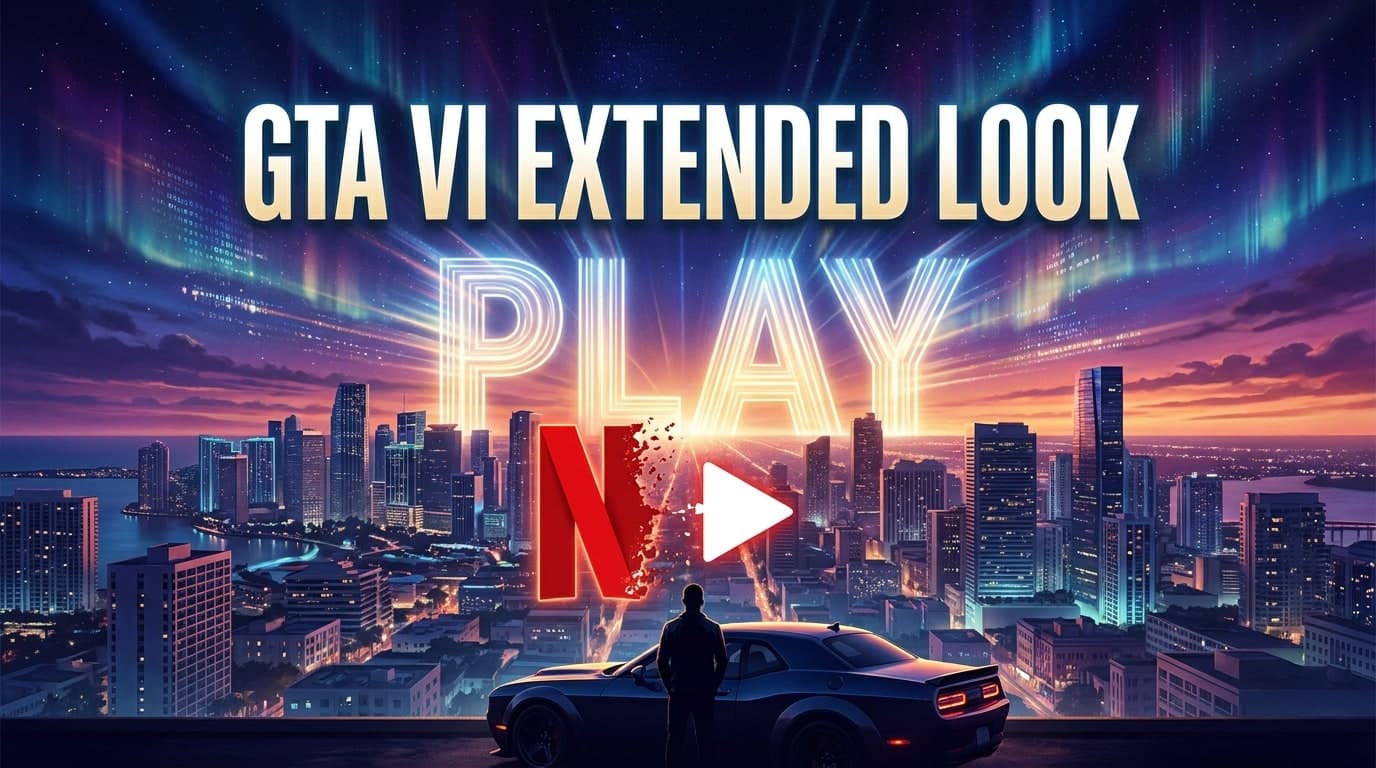 GTA VI Extended Look Hits YouTube After Netflix Debut