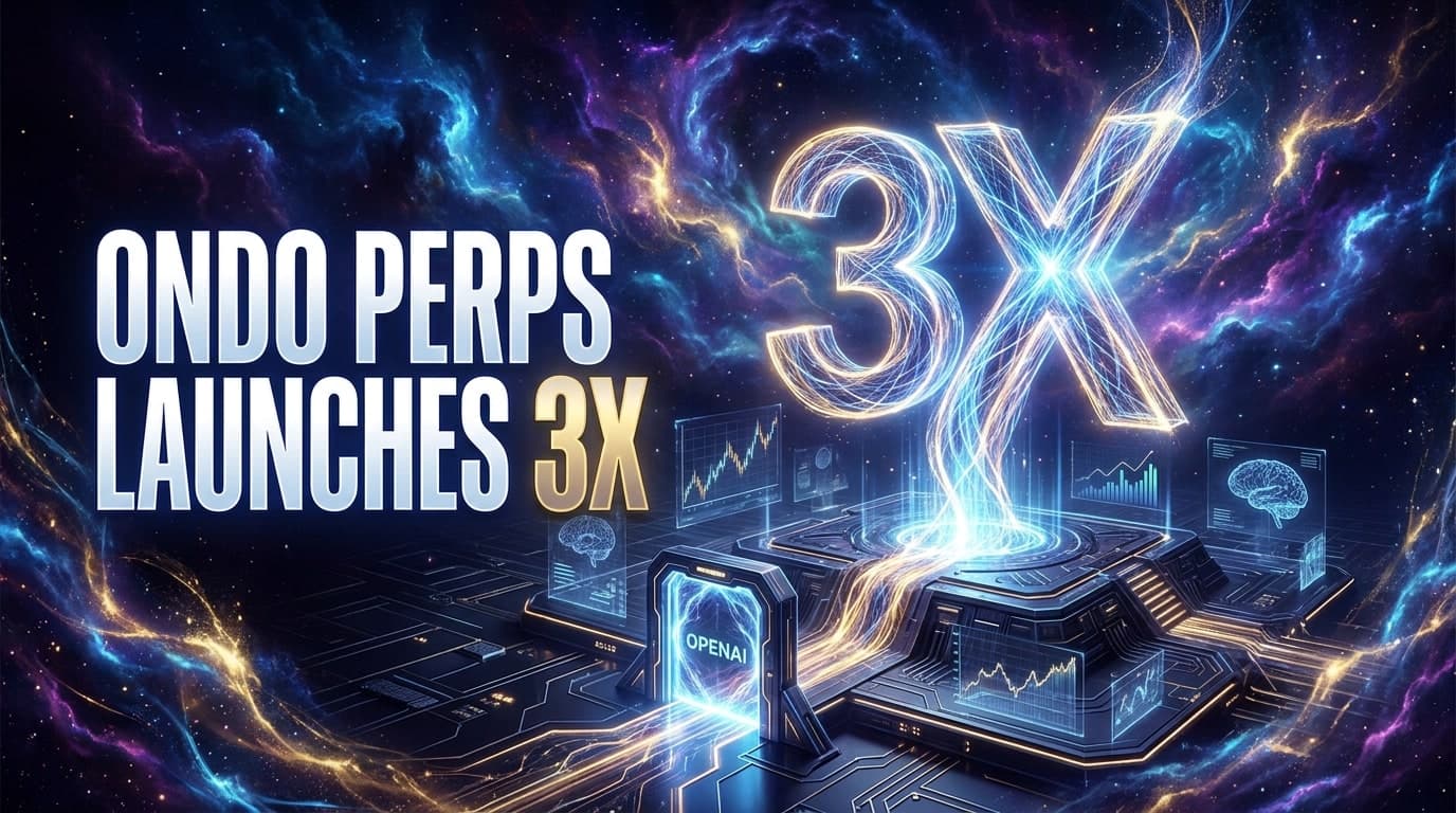 Ondo Perps Launches 3x OpenAI Pre-IPO Perpetual Contract