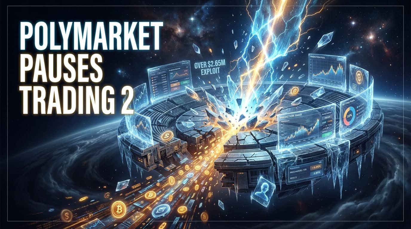 Polymarket Pauses Trading After $2.65M Exploit Hits Platform