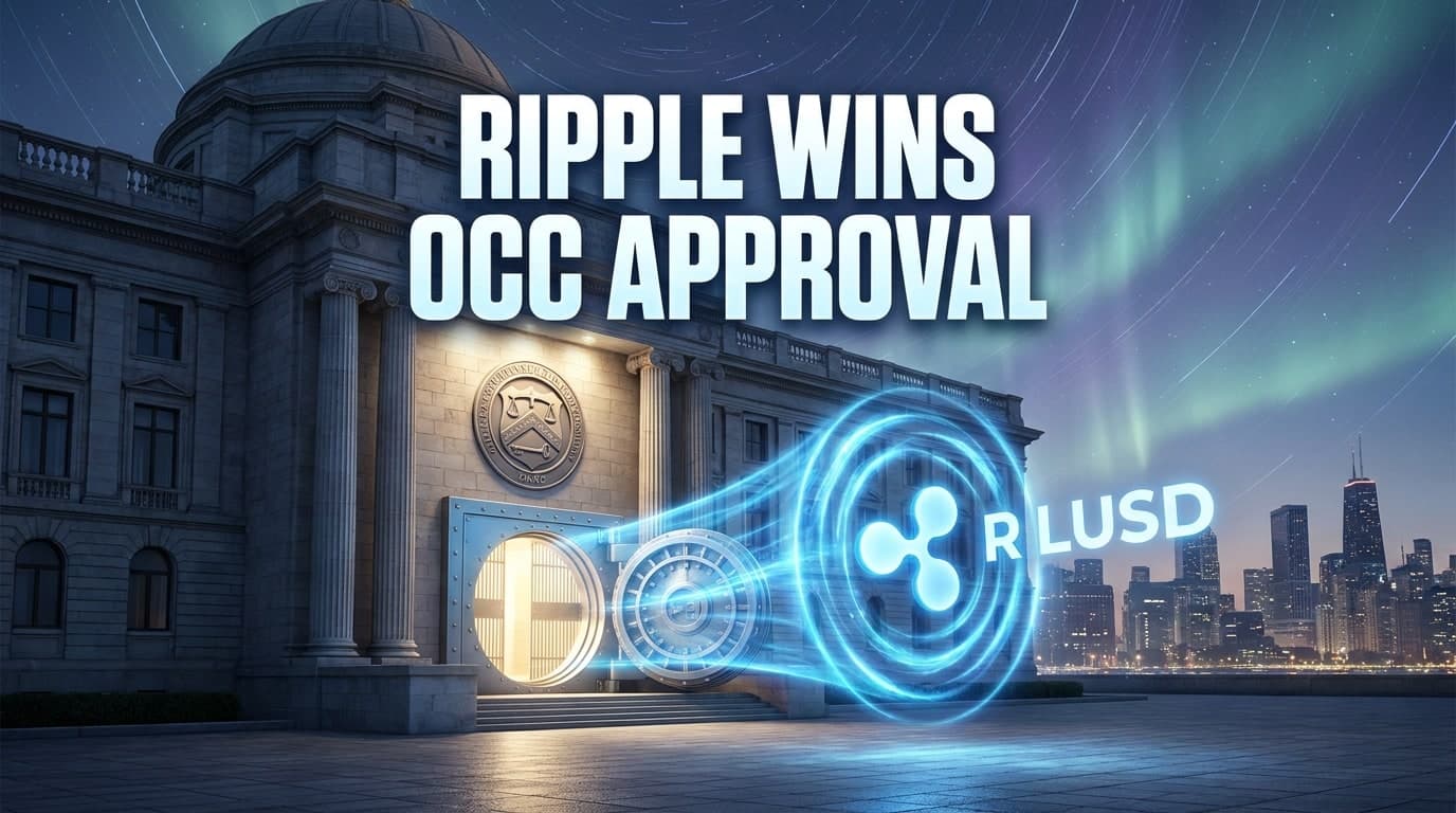 Ripple Wins OCC Approval for National Trust Bank Charter