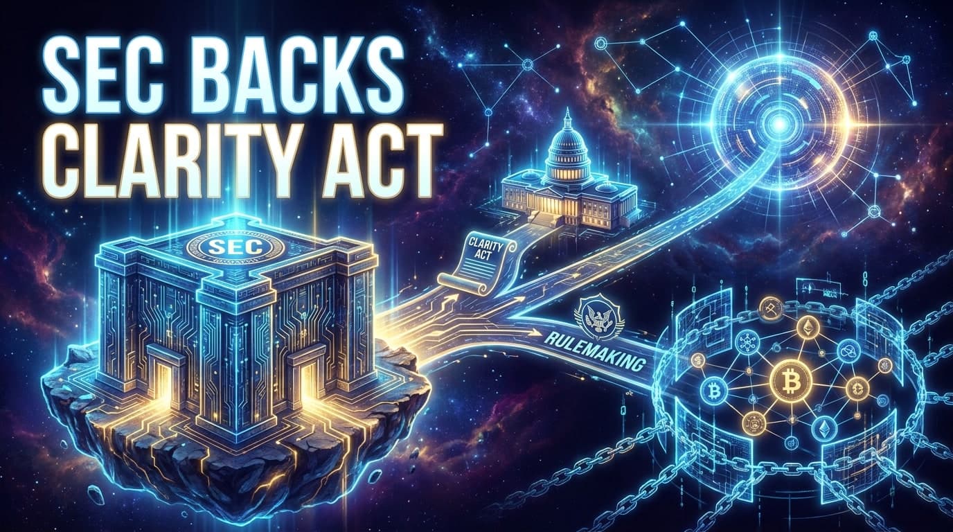 SEC Backs Clarity Act But Will Push Crypto Rules Anyway