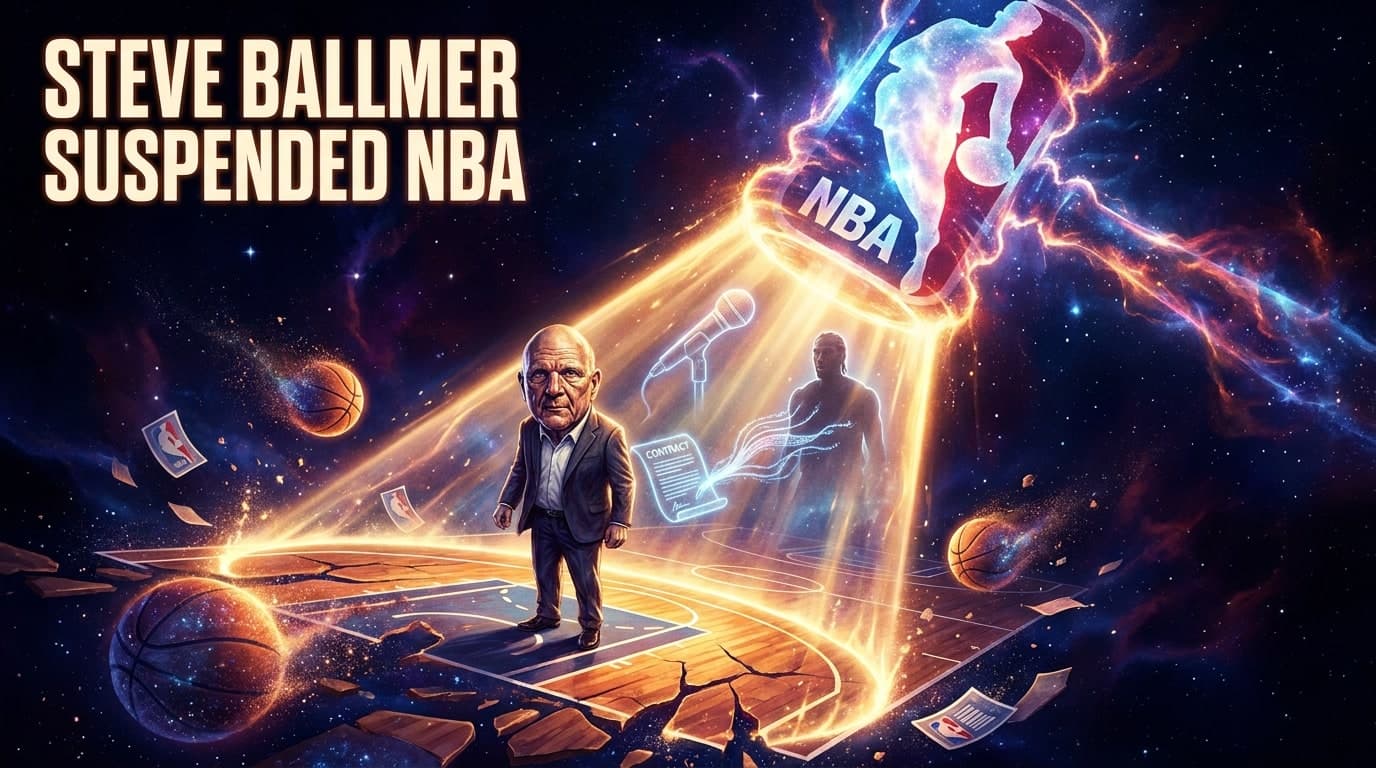 Steve Ballmer Suspended by NBA Over Clippers Scandal