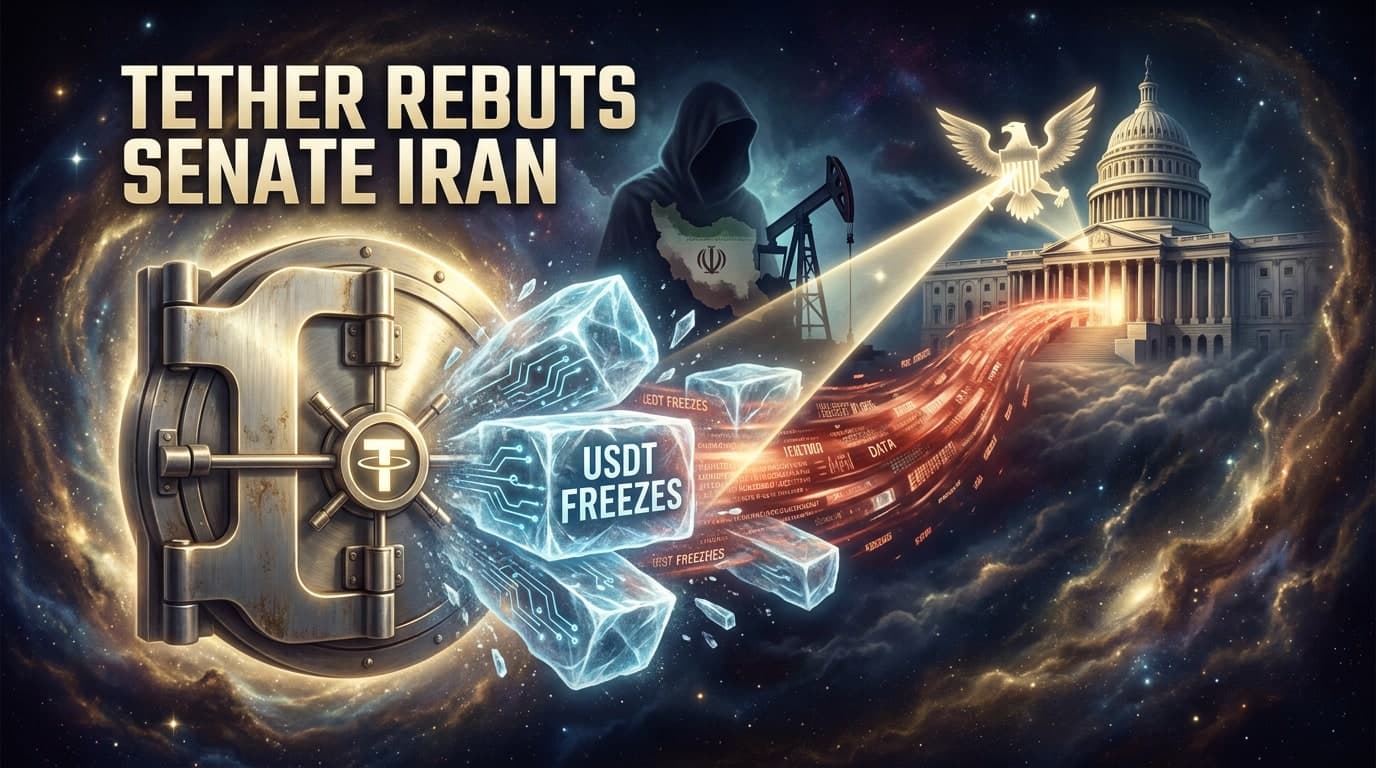 Tether Rebuts Senate Iran Probe, Cites USDT Freezes