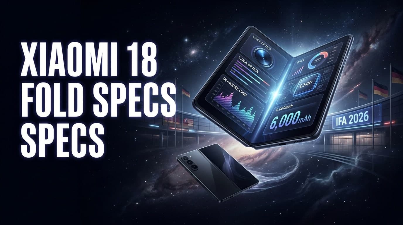 Xiaomi 18 Fold Specs Beat Samsung Z Fold 8 at IFA 2026