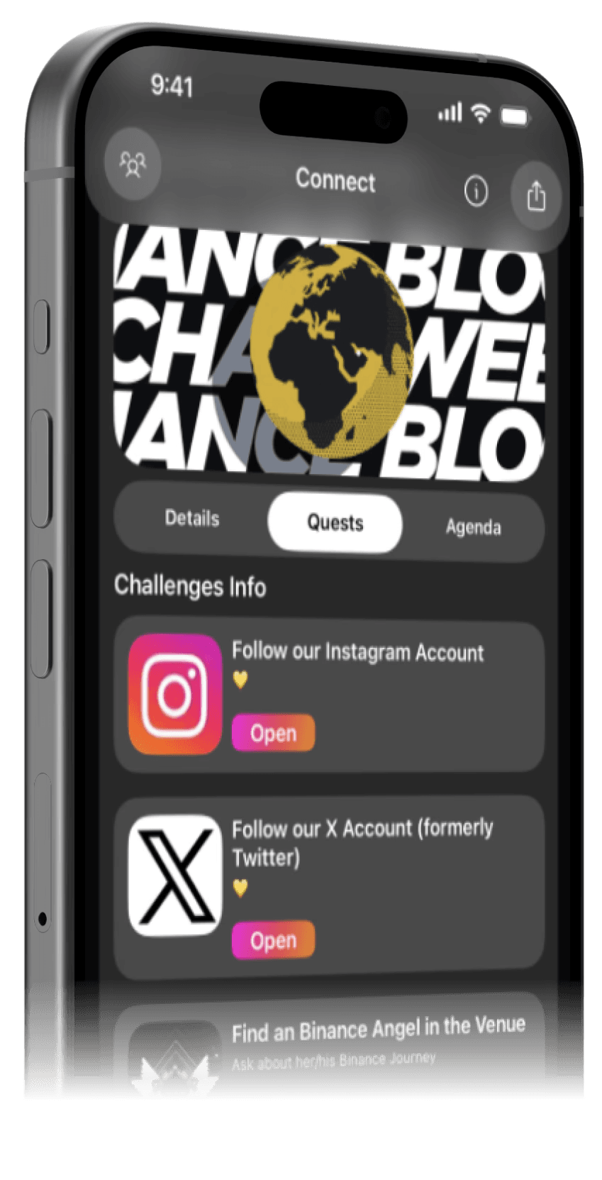 Bonuz rewards and quests interface showing available challenges and bonuses
