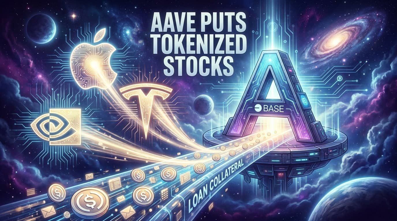 Aave Puts Tokenized Stocks on Base as Loan Collateral