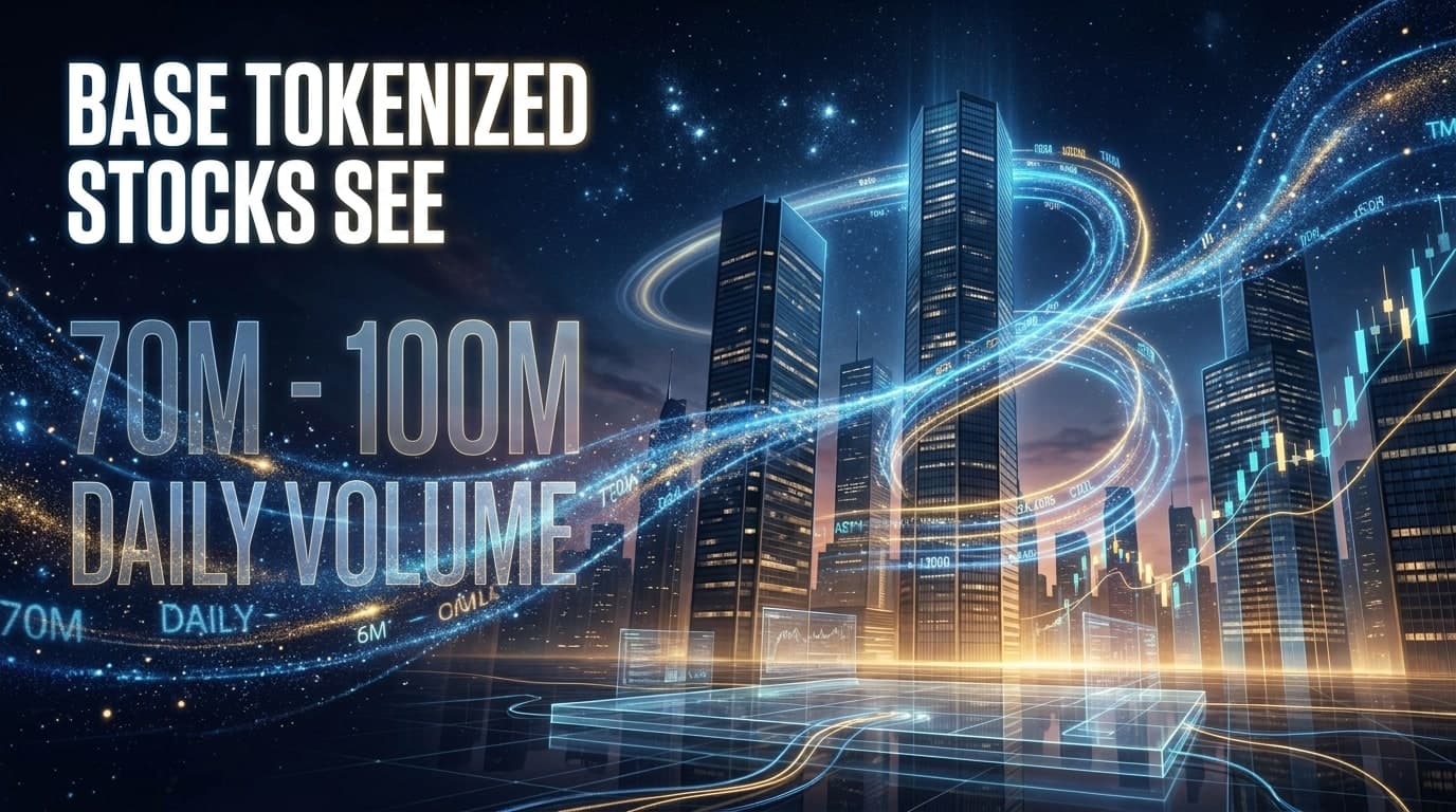 Base Tokenized Stocks See $70M to $100M Daily Volume