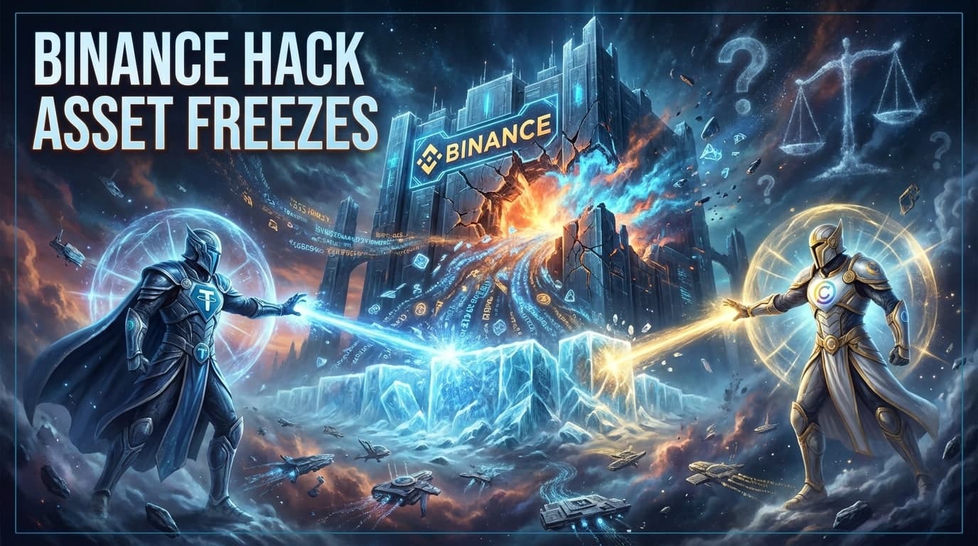 Binance Hack Asset Freezes Spark Fairness Debate