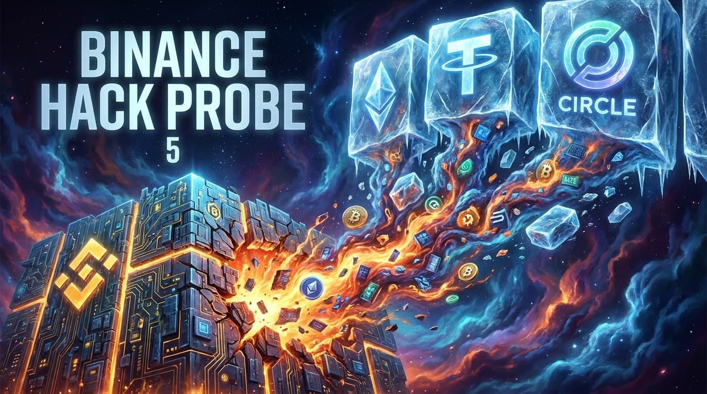Binance Hack Probe: $5.8B Outflows, $1.79B Frozen