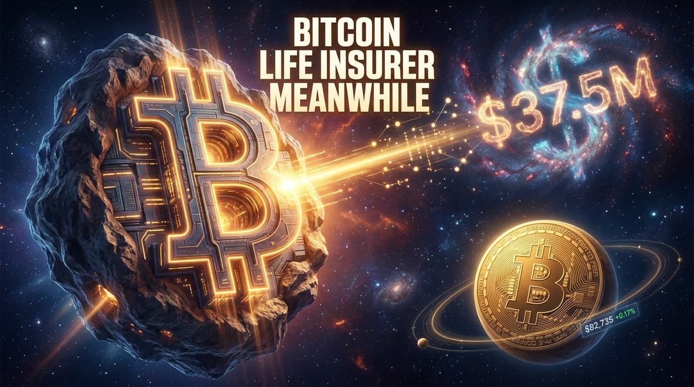 Bitcoin Life Insurer Meanwhile Raises $37.5 Million
