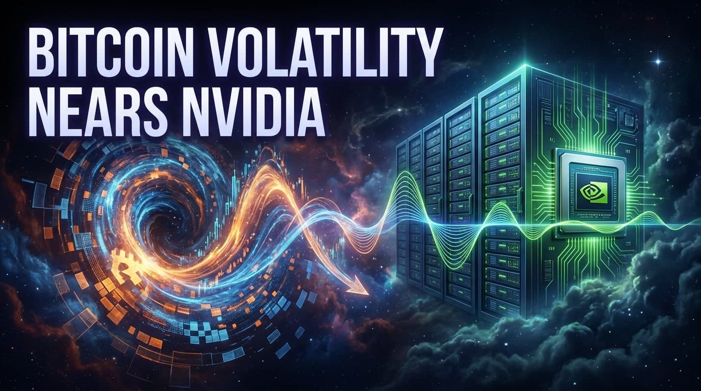 Bitcoin Volatility Nears Nvidia's as Price Slips to $80,612