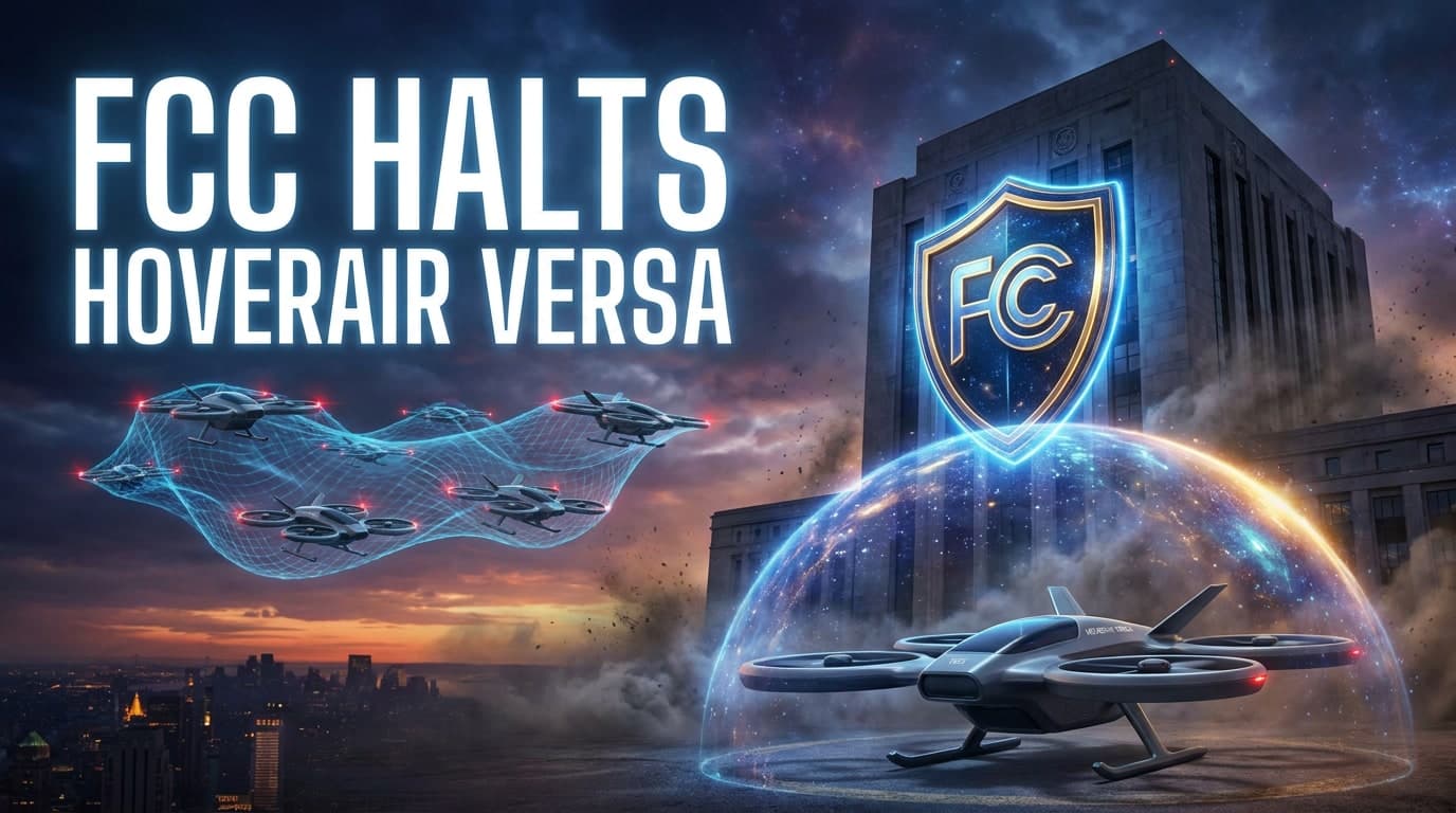 FCC Halts HoverAir Versa Drone Sales in US Market