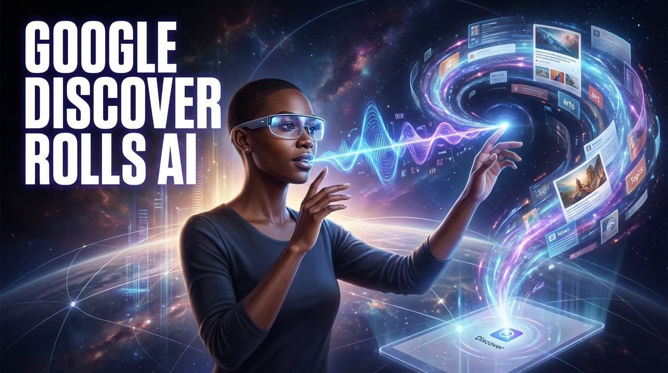 Google Discover Rolls Out AI Chatbot for Custom Feeds