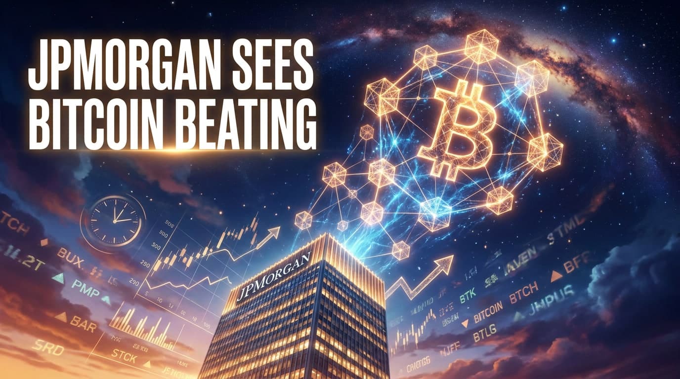 JPMorgan Sees Bitcoin Beating Stocks as BTC Slips to $81,371
