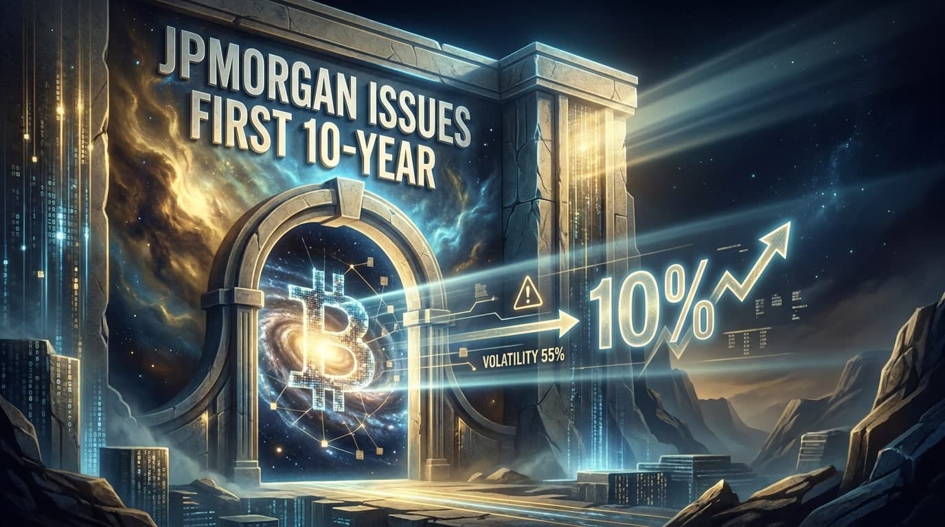 JPMorgan Issues First 10-Year Bitcoin Return Forecast
