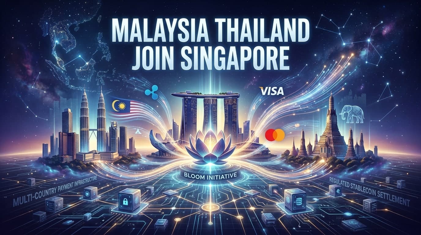 Malaysia, Thailand Join Singapore's BLOOM Stablecoin Plan
