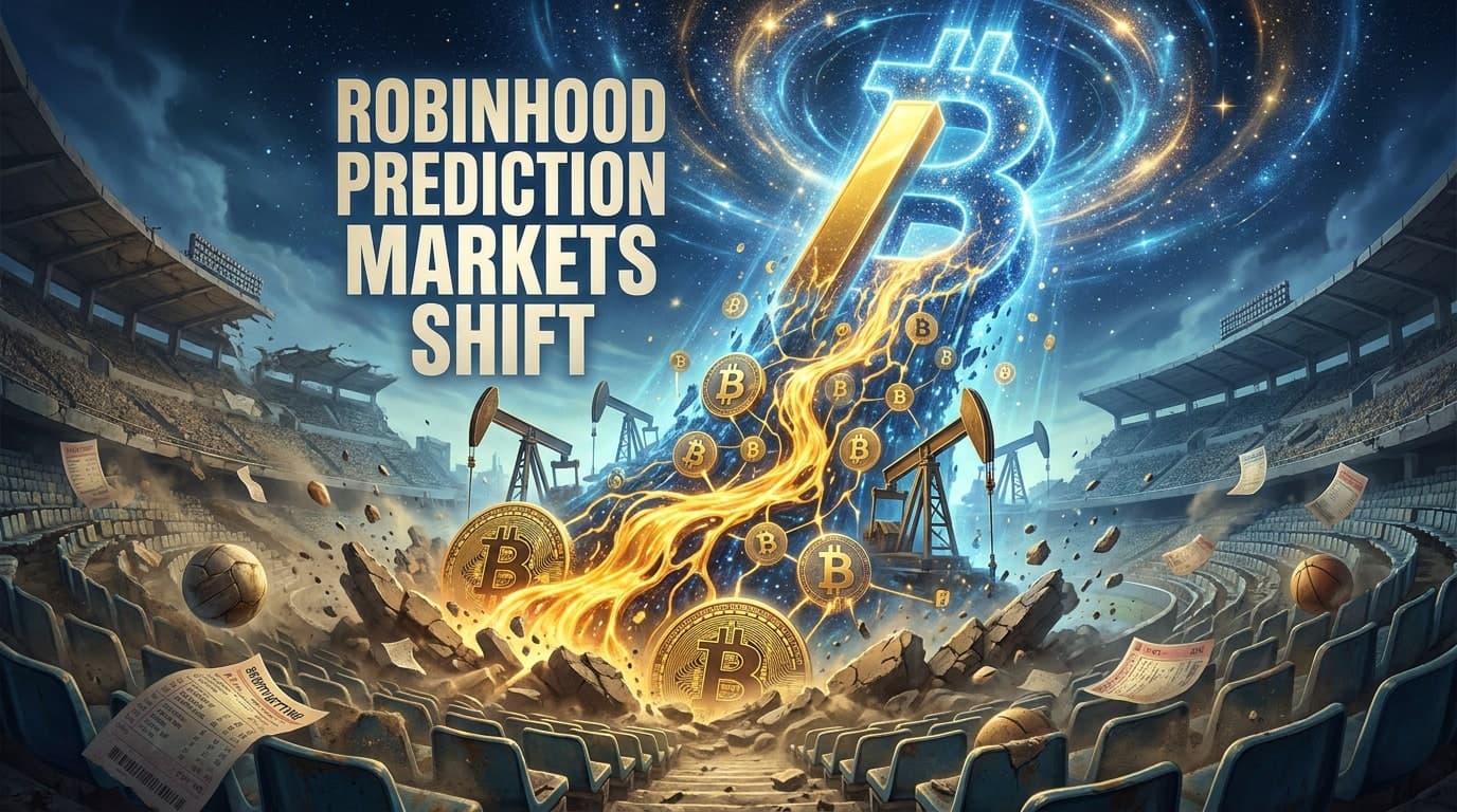 Robinhood Prediction Markets Shift to Bitcoin, Gold