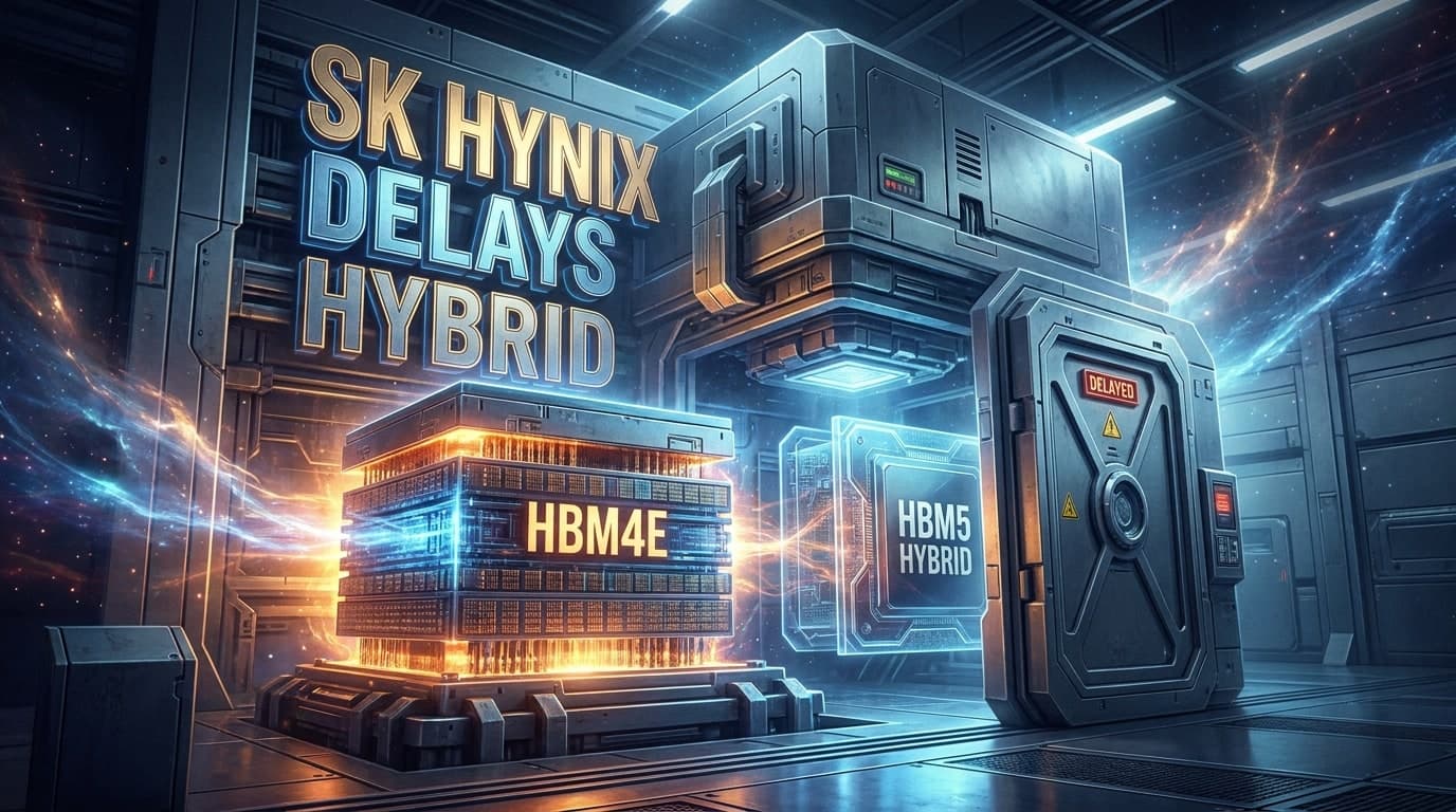 SK Hynix Delays Hybrid Bonding, Targets HBM5 Over HBM4E