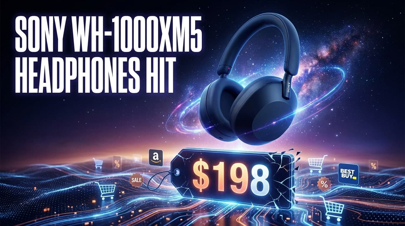 Sony WH-1000XM5 Headphones Hit Lowest Price at $198