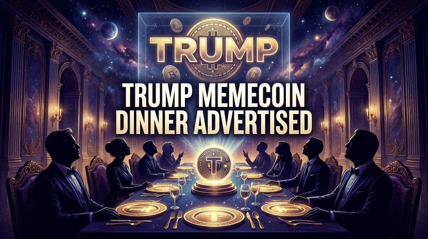 Trump Memecoin Dinner Advertised for Top Token Investors
