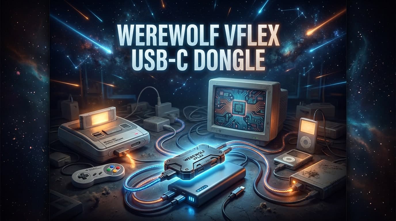 Werewolf VFLEX USB-C Dongle Turns Old Gadgets Modern