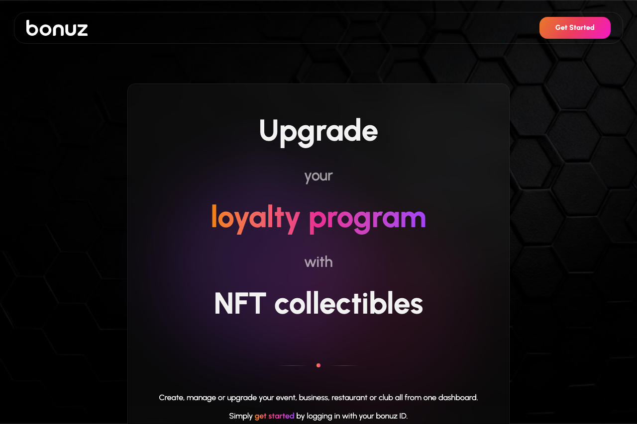 Brand / Partner Dashboard screenshot