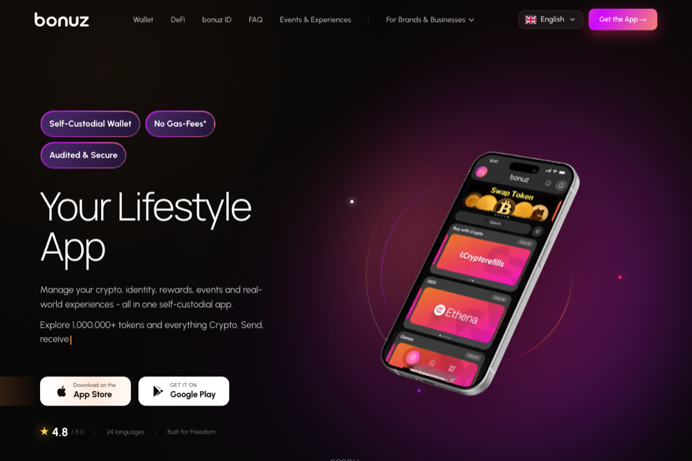 bonuz: Lifestyle Wallet screenshot